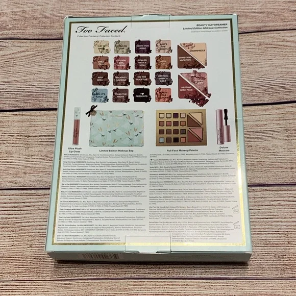 NIB Too Faced Christmas Dreams Beauty Daydreamer